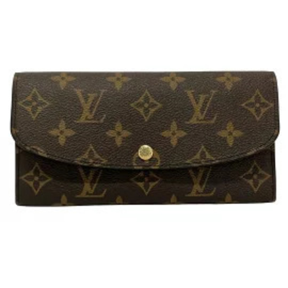 LOUIS VUITTON Portefeuille Emilie Long Wallet Fuschia Pink